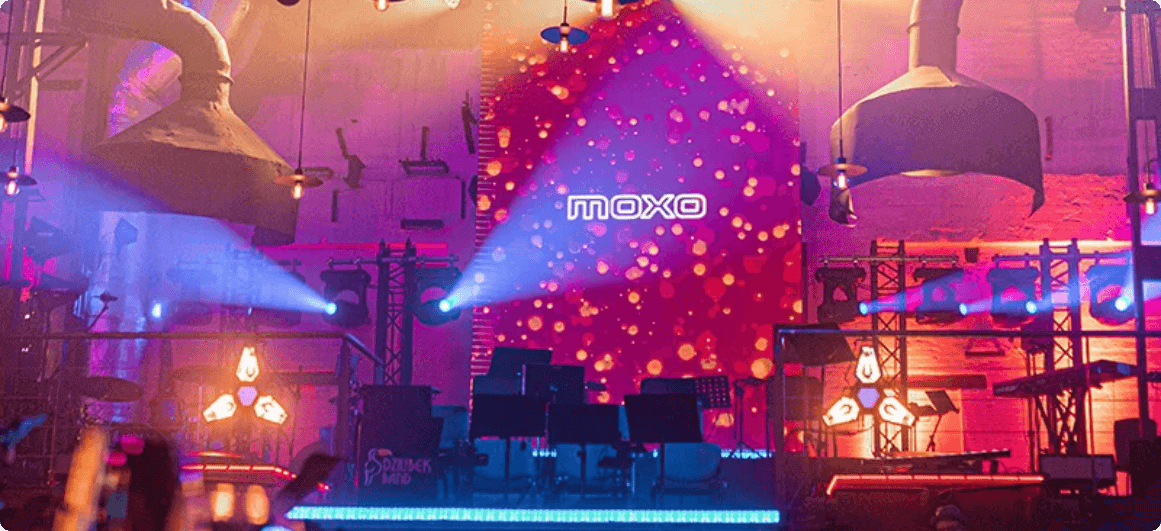 wewnętrzne ekrany LED Solix