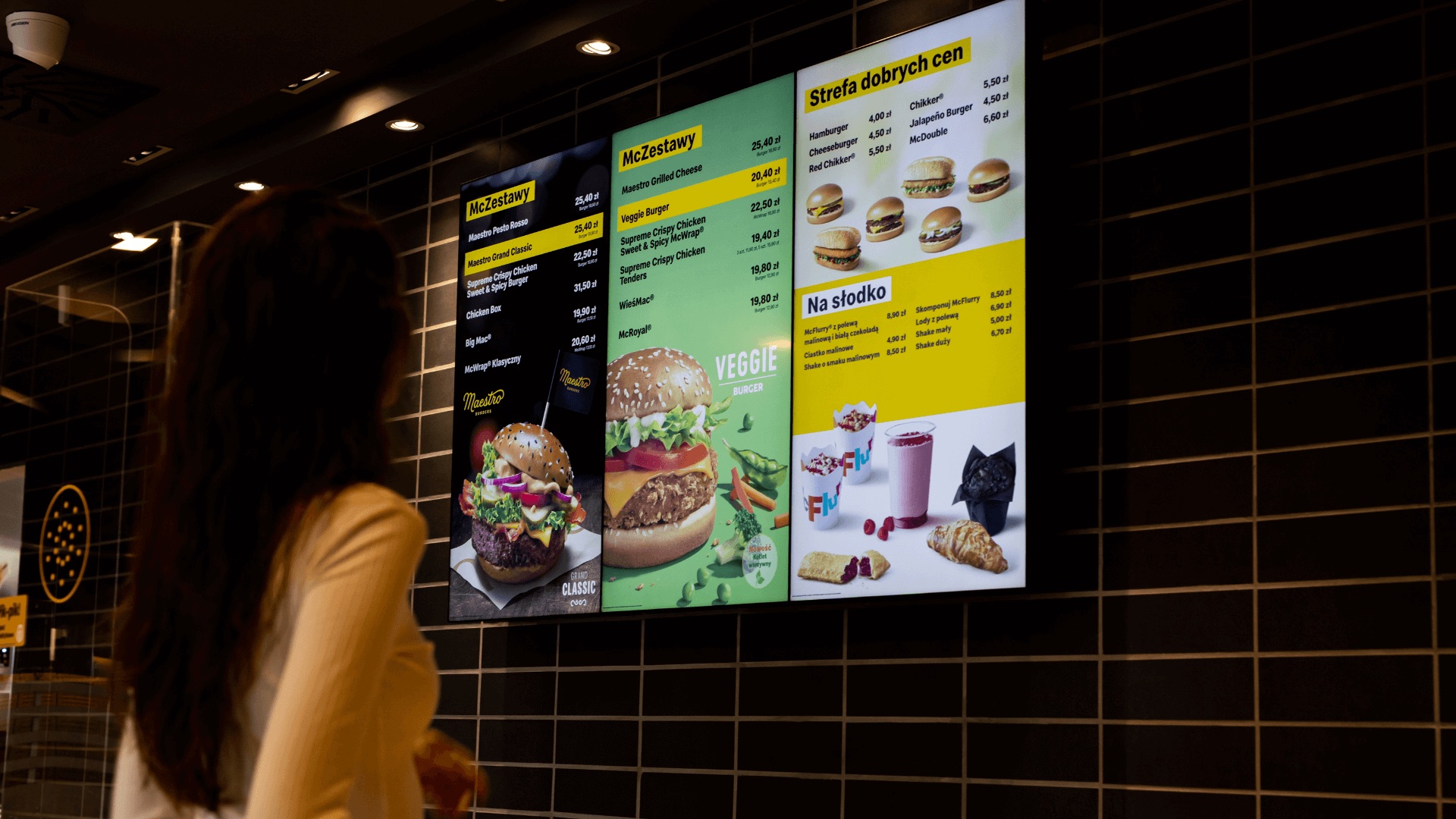 digital signage - menu boards